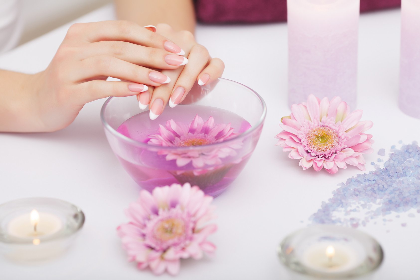 A Nail Salon Care Treatment